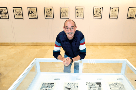 felix ruiz,bang,esther duque, biblioteca palencia, bang, comic, cultura, palencia, almargen, almargen editorial