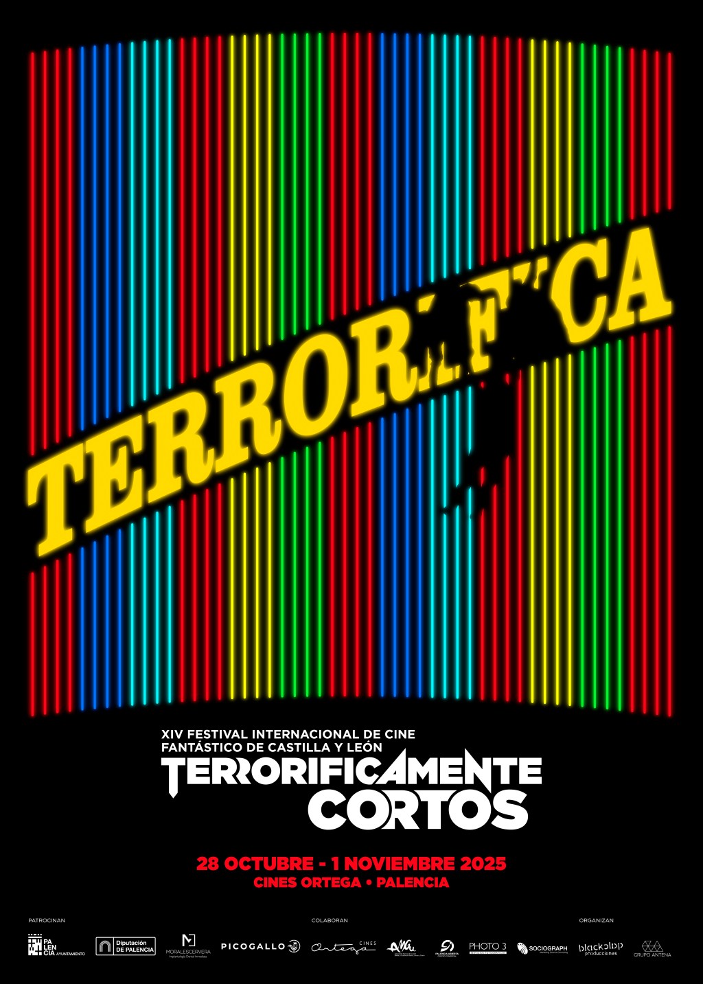 Terroríficamente Cortos 2025, festival de terror, Palencia, cine independiente, cortometrajes, El día de la bestia, Exit 8, Lecrác, fotografía de terror, cultura, Castilla y León