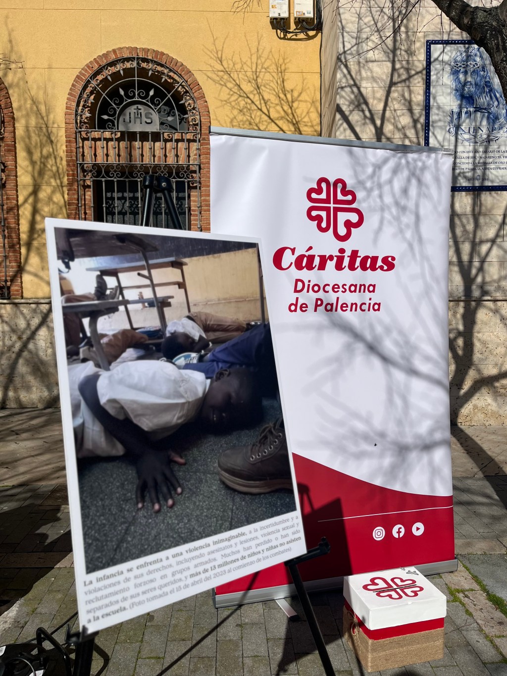 Palencia inaugura “1.000 días”, unas jornadas de sensibilización organizadas por Cáritas sobre la grave crisis humanitaria que vive Sudán.