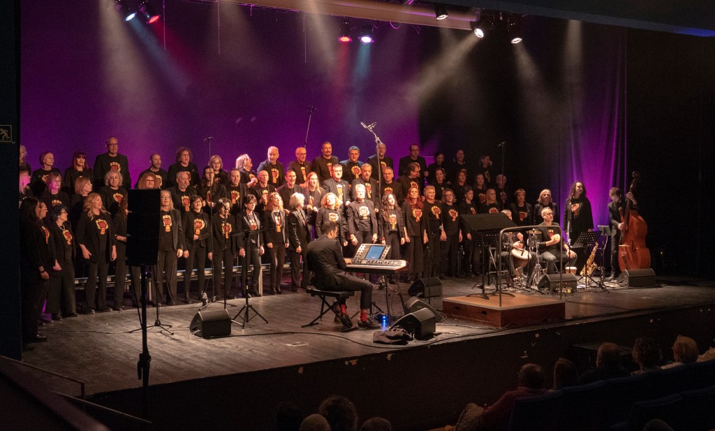Más de 60 voces emocionan en La Cistérniga con iPHARADiSi: El sonido de África, un concierto solidario en el Día Mundial del Síndrome de Down a beneficio de Down Valladolid.