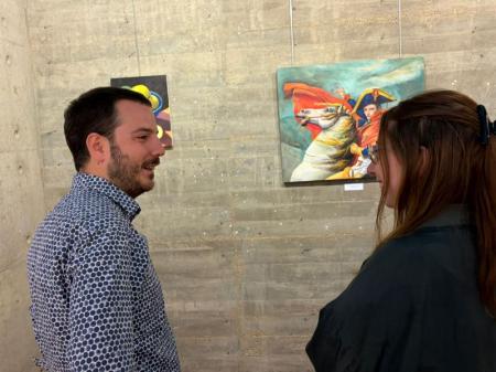 La exposición de artes plásticas abre en Soria una nueva edición del Certamen de Creación Joven con 109 participantes.