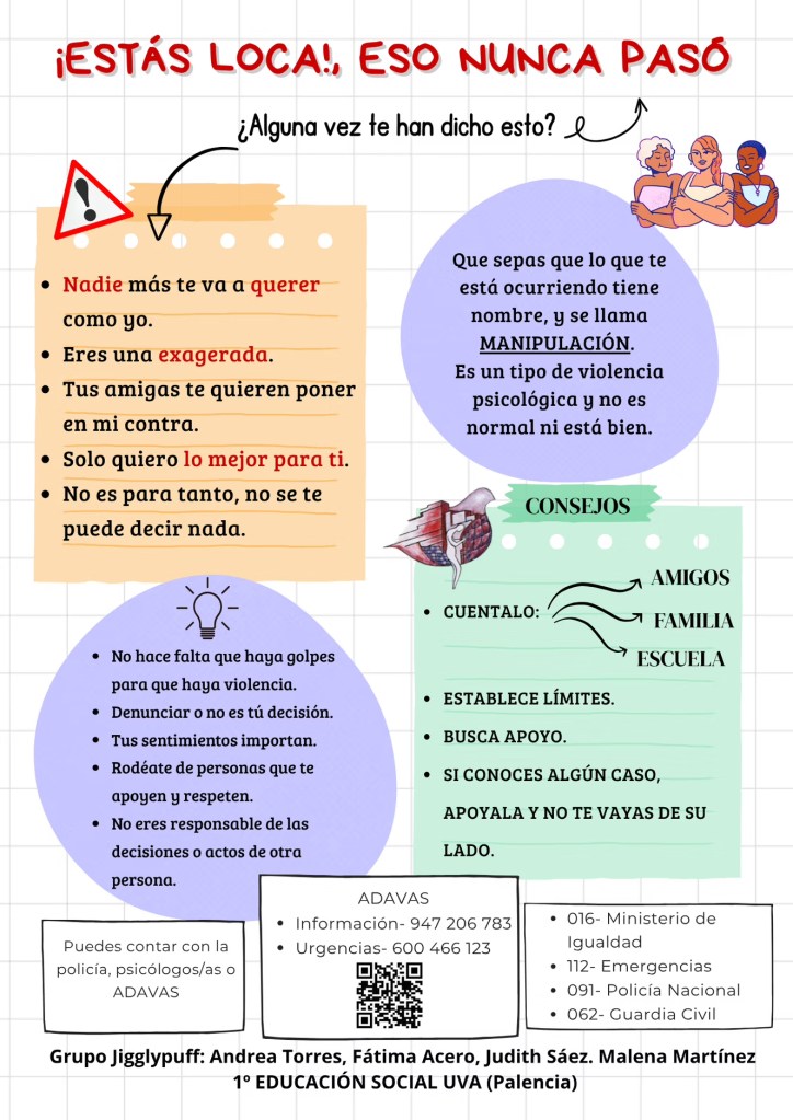 Alumnas de Palencia participan en jornadas contra la violencia de género